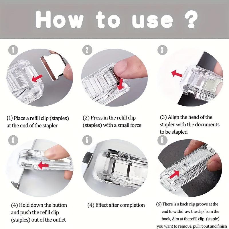 ADJUSTKART™ - Reusable Portable Handheld Paper Clam Clip (Combo Pack 2)