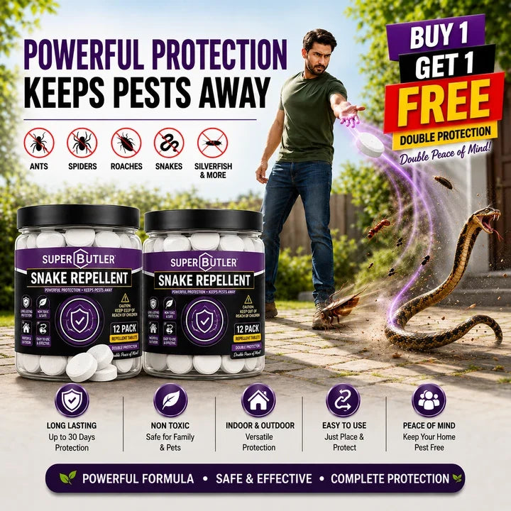 Super Butler™ - Snake Repellent Tablets (Pack of 32)