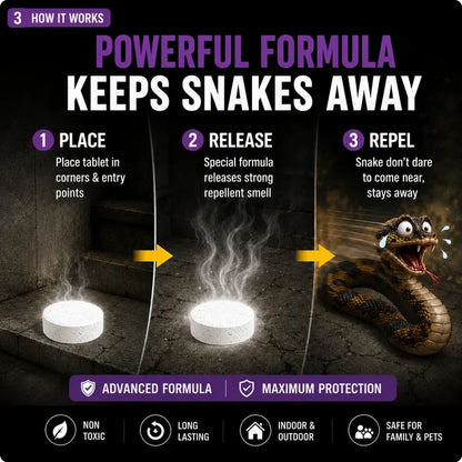 Super Butler™ - Snake Repellent Tablets (Pack of 32)
