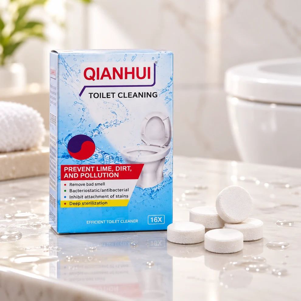 ADJUSTKART - Powerful Toilet Cleaning Tablets (Pack Of 10)
