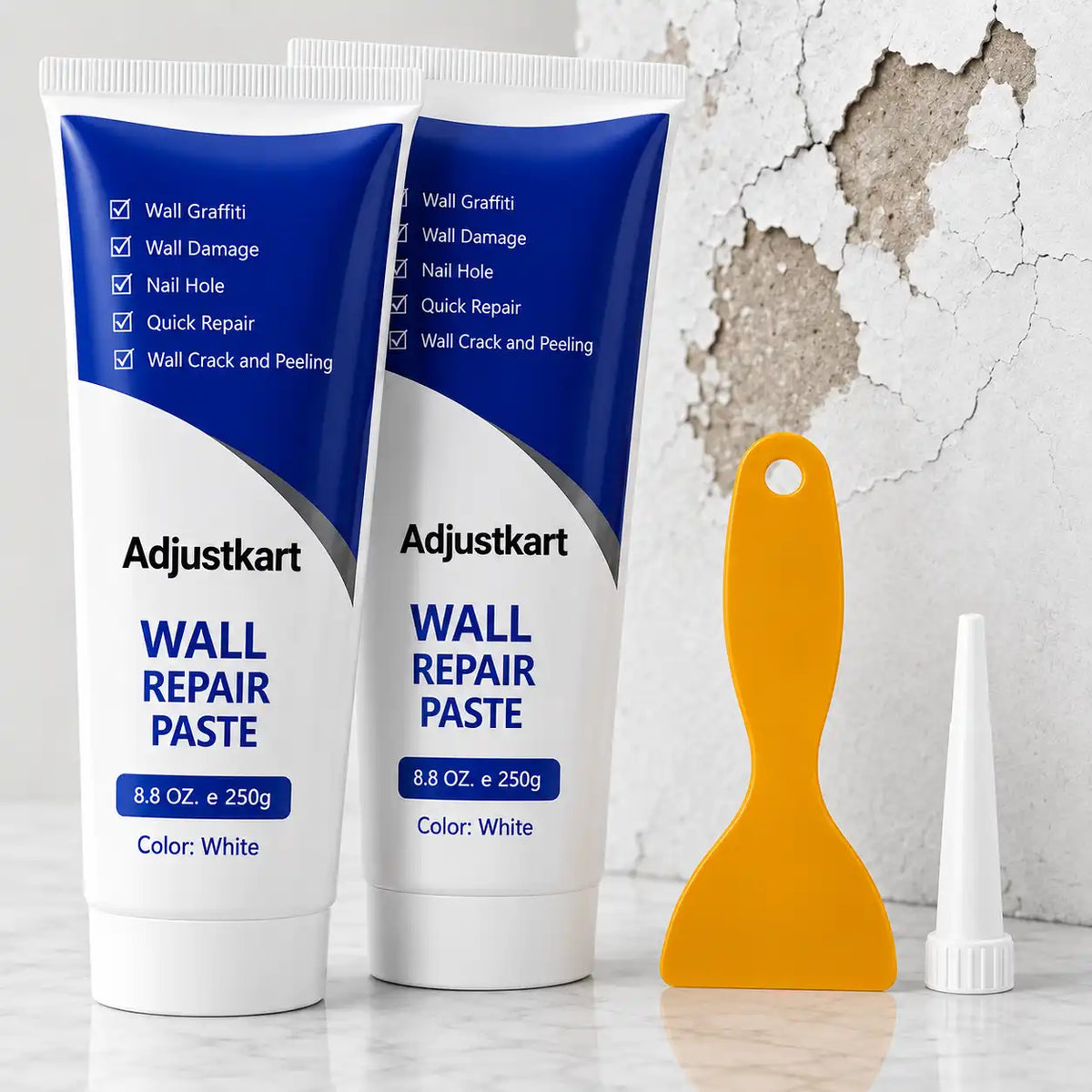 Water Resistant Wall Repair Paste (Pack of 2)