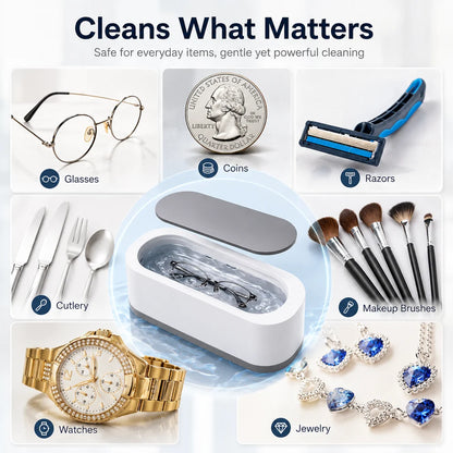 CLEANMATE™ - All In One Ultrasonic Cleaner