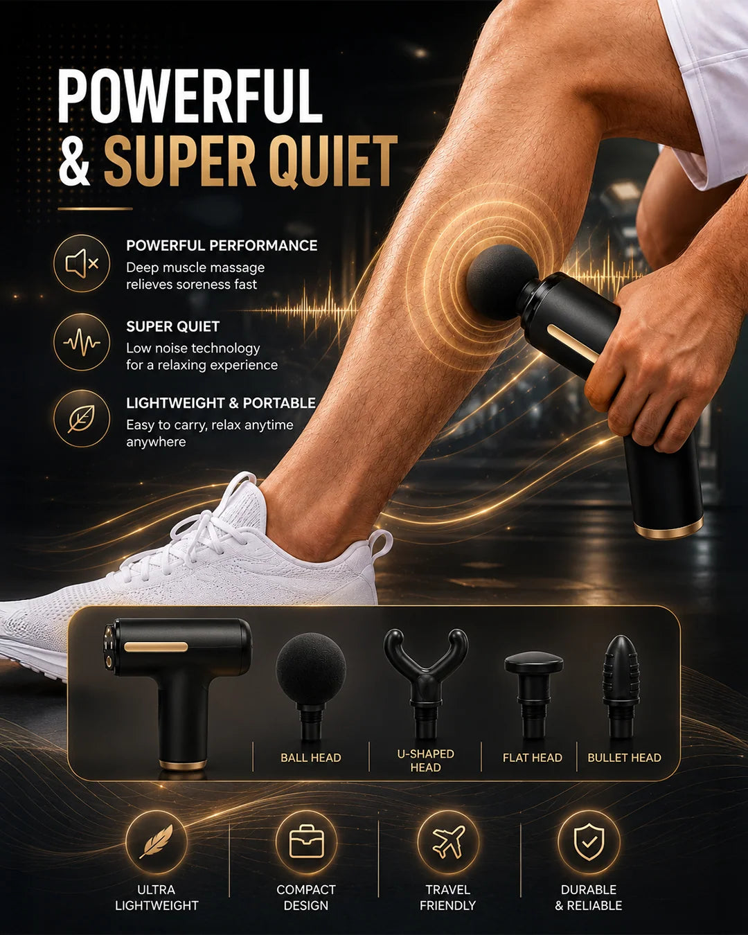 Mini Facial Massager Gun