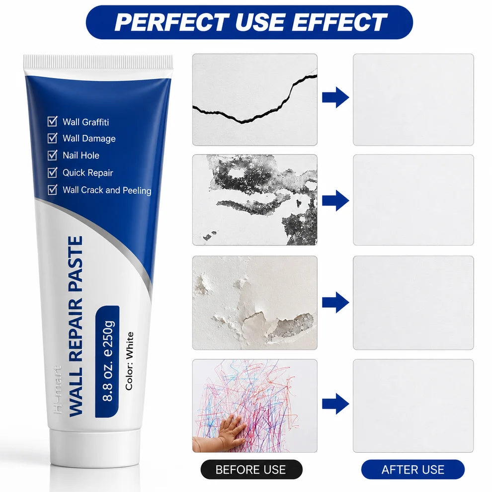 Water Resistant Wall Repair Paste (Pack of 2)